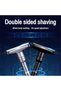Metal Adjustable Manual Traditional Shaving Tool Machine 5 Razors 6 Stages Black - 8