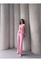 Women's Gold Cookie Button Vest Pants Suit