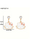 Sanrio My Melody Character Earrings / Children's Accessory - 3
