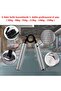 6 Pcs Professional Hand Spring Bow Set 1. Quality Aluminum Handle Stainless Steel Bow - 6 Different Levels of Difficulty - 5
