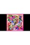 05078 Fresh Soft Cotton Scarf 90X90 Fuchsia/Rose - 2