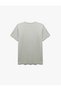 Cotton Short Sleeve Slim Fit Crew Neck Men's Basic T-Shirt - 2
