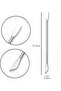 Manicure - Pedicure Tools Nail Pusher - 2