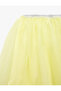 Lined Glitter Tutu Skirt with Elastic Waist Detail - 3