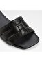 Black Flat Sandals For Women - 5
