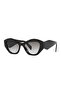 Spr 07y 1ab-0a7 53-19 Black Women's Sunglasses