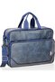 Faux Leather Briefcase and Backpack - 2