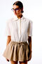 Verona Padded Polo Neck Body (White) - 6