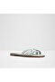 Green Flat Sandals For Women - 4