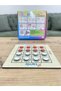 Reha Toys Wooden Board 4-in-1 Game Set; Reversi and Checkers - 9 Stones and Tactix Games - 2