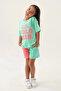 U.S. Polo Assn. Us1816 Girl's Licensed Shorts Set