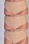 3 Pack High Waist Bikini Panties 5002 Skin Color