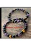 Yiwu Bohemian Style Natural Stone Bracelet - with Unique Beaded Elastic Design - 2