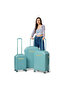 Allure Hardside Trolley Bag with 4 Spinner Wheels, ABS+PC Case Luggage with TSA Lock Color SEAFOAM - 8