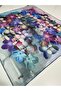 Fresh Soft Cotton Scarf - 05083 90 X 90 29 Gray - Blue