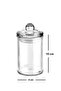 6 Pieces Vacuum Lid Mini Size 150 ml Glass Spice Jar - 5