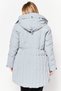 Women Sportswear Fit Long Sleeve Outdoor Hooded Jacket, Grey - 4