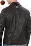 Men's Genuine Leather Jacket Black Lambskin Classic Style Button down Jacket Stylish Pocket Detailed Handmade Casual - 6