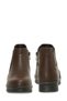 166598.Z4Pr Brown Women's Flat Boots - 5