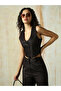 Scoop Neck Sleeveless Waistcoat - 5