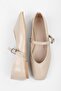Women's Sore Ecru Skin Ballerinas - 5