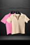 Women's 2-Pack Polo Neck Short Sleeve Camisole T-Shirt