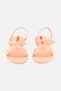 Women Do Seu Jrito Fem Slingback Sandal, Peach - 4