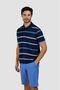 Cotton Polo Shirt with Buttons