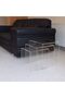 Acrylic Clear Nesting Tables, Coffee Table, End Table, Living Room Table, Adjustable Coffee Corner T - 4