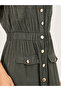 Plain Sleeveless A-Line Maxi Dress - 4