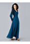 Maxi dress with long sleeves - 3