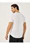 Regular Fit Pintuck U Hem T-Shirt - 4