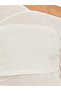 One Shoulder Long Sleeve Knit Top - 4