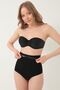 Slip Corset Belly Lower Abdomen Waist and Hip Lifting Black High Waist Corset - 7