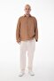 R-6048 Long Sleeve Muslin Shirt with Footed Collar and Back Robe Detail