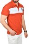 Men's Tile Slim Fit Breathable Cotton Fabric Slim Fit Non-Curling Collar Polo Neck T-Shirt 2503019 - 2