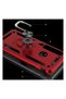 Case for Redmi Note 8 with Ring Magnetic Vega Cover Navy Blue + Glass Screen Protector - 3