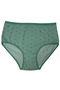 Women's 6-Piece Cotton Lycra Towel Mesh Detailed High Waist Panties Set 2186 - 2