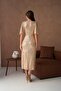 Half Sleeve Evening Dress - 5