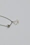 Steel Minimal Butterfly Necklace