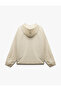 Long Sleeve Pocket Hooded Raincoat - 4