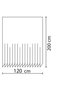 Bathroom Shower Curtain 8441 120x200 Curtain Pipe Hanger 90x130 With Gift - 3