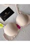 Violet Seamless Laser Cut Double Push-Up Without Underwire No Trace of Trace Strapless Cut Quality Bra - 3