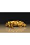 Gold Beagle 3d Figür - 3