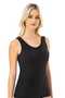 Women's 3-Piece Thick Strap Padded Camisole Tank Top - 4