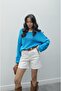 Ecru Fit Denim Shorts - 4
