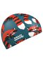 Silicone Bonnet Young Ra?Coons, One Size, Blu - 2