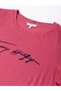 Signature Embroidered Logo Organic Cotton Women's T-Shirt - 8