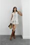 Stone Color Greta Linen Vest - 4