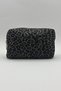 Women's Set of Two Two-Eye Phone Bag and Makeup Bag Set of Two Black - 6